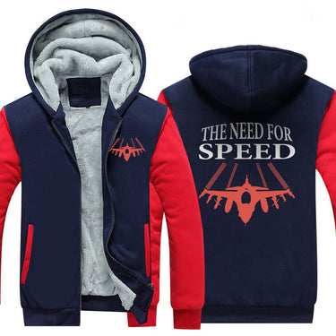 THE NEED FOR SPEED DESIGNED ZIPPER SWEATER THE AV8R